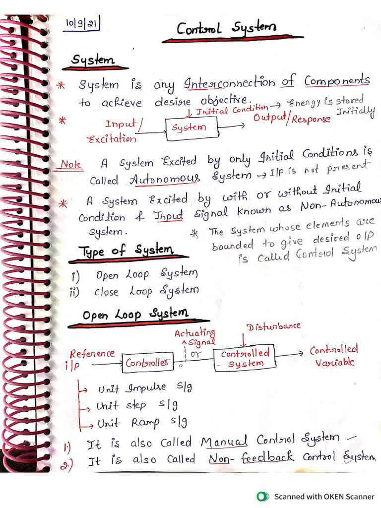 Control System | PDF