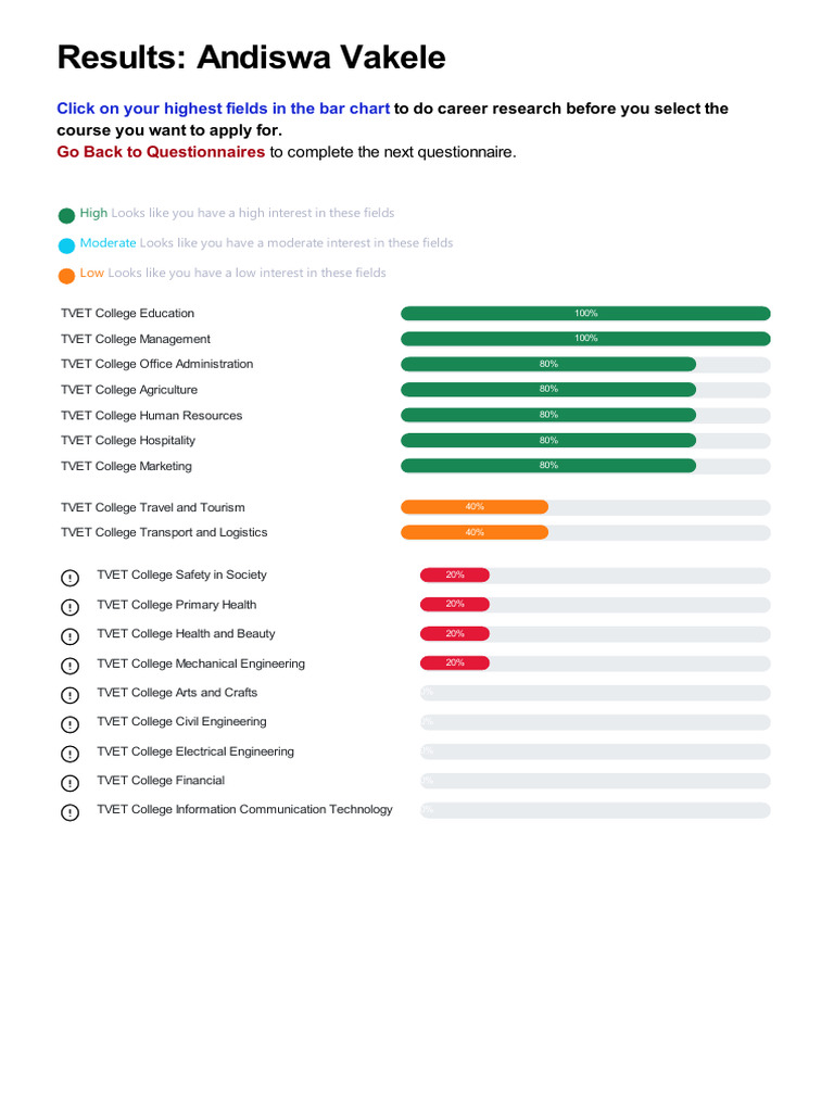 Questionnaire Results | PDF