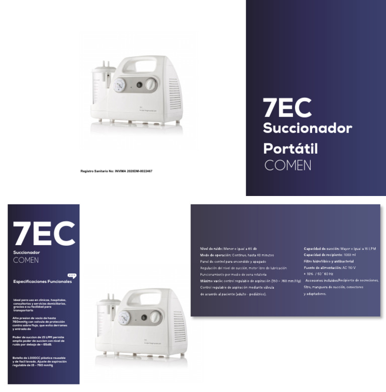 7ec Succionador Portatil Sin Logo | PDF
