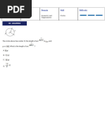 Circle Properties and Equations in Geometry | PDF | Circle | Equations