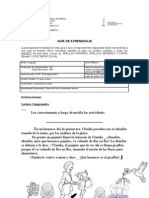 1 Guía Aprendizaje de Lenguaje 3º Básico