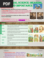 Grade9 Understanding Social Science Notes | PDF | Social Sciences | Science