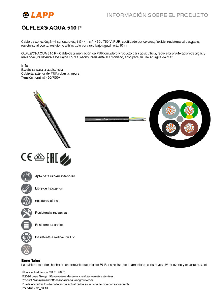 Lapp Pro605003es | PDF | Agua