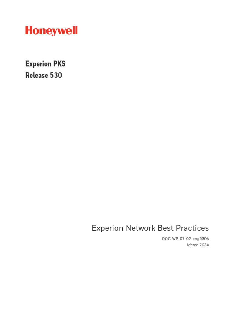 pmt-hps-experion-network-best-practices-epdoc-wp-07-02-en-r530a | PDF ...