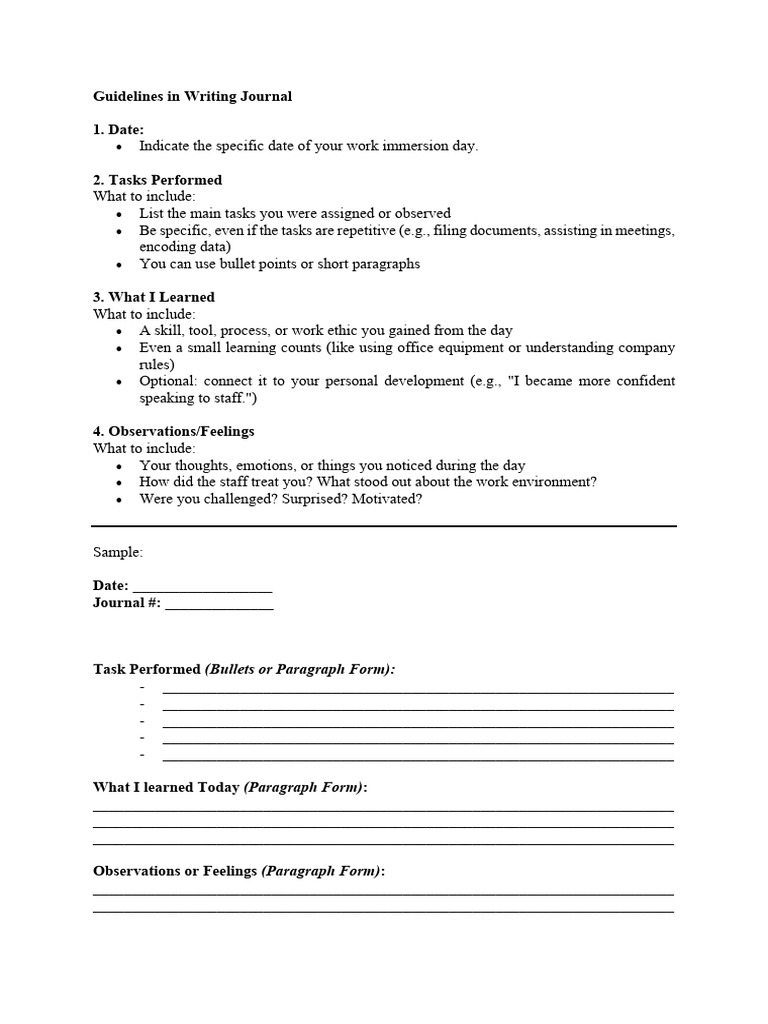 Journal Template and Guidelines | PDF
