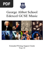 GCSE Music Students Course Guide 2026 | PDF