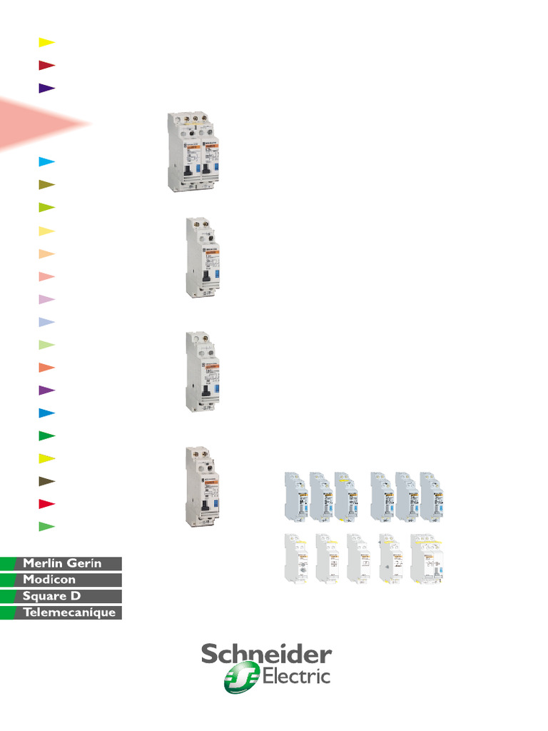 Schnider Impuls Relay | PDF | Relay | Alternating Current