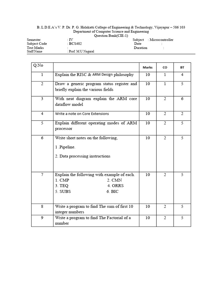 MC QB | PDF