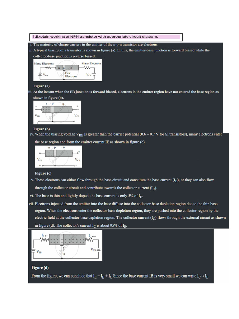Semiconductor Physics QB Solution IA2 | PDF
