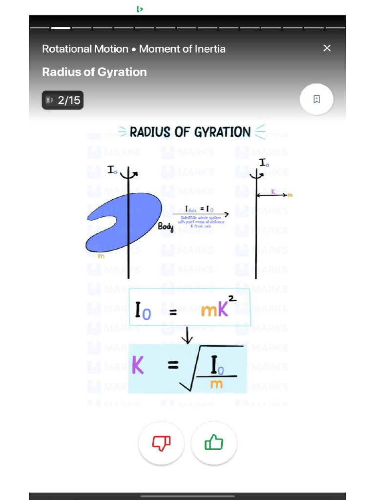 Rotational Motion Formula Cards | PDF