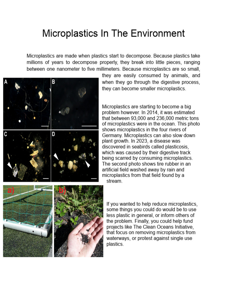Microplastics Science Poster 2026 | PDF