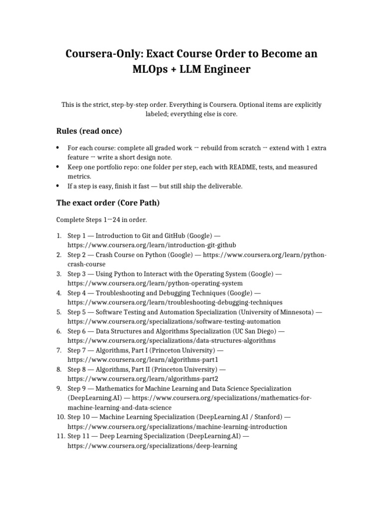 Coursera_Exact_Order_MLOpsM_Engineer | PDF | Cloud Computing ...