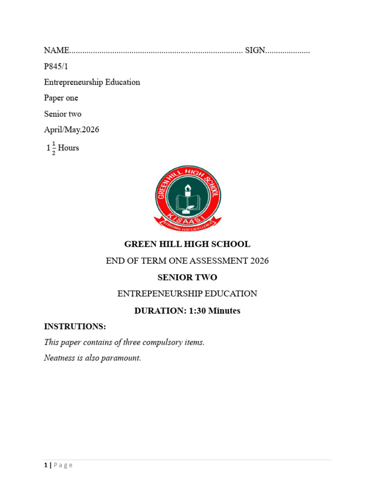 END ENT 2 | PDF | Entrepreneurship | Economies
