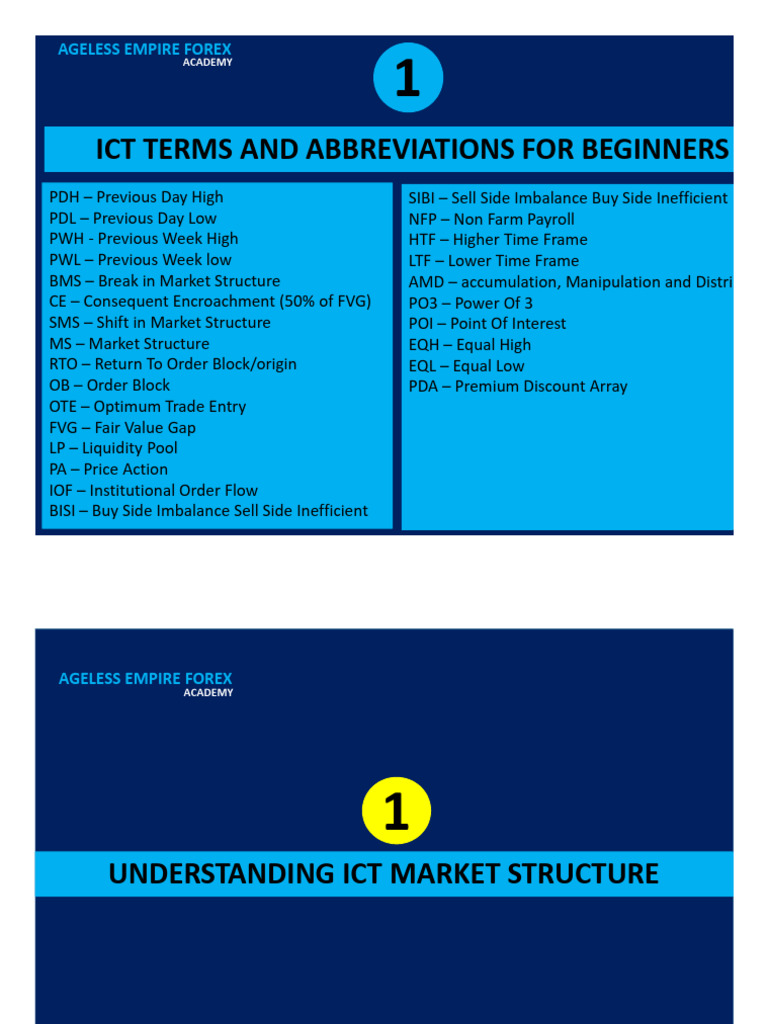 Understanding Ict Market Structure Like a Pro. | PDF