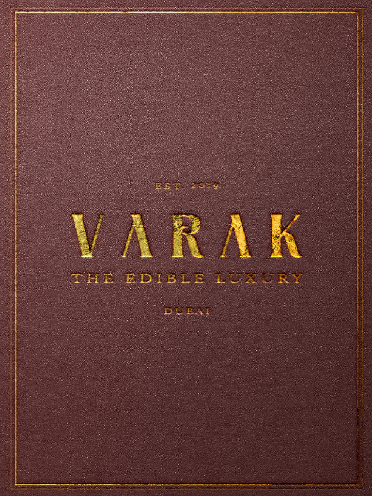 Varak Menu August 2022 | PDF | Cakes | Chocolate