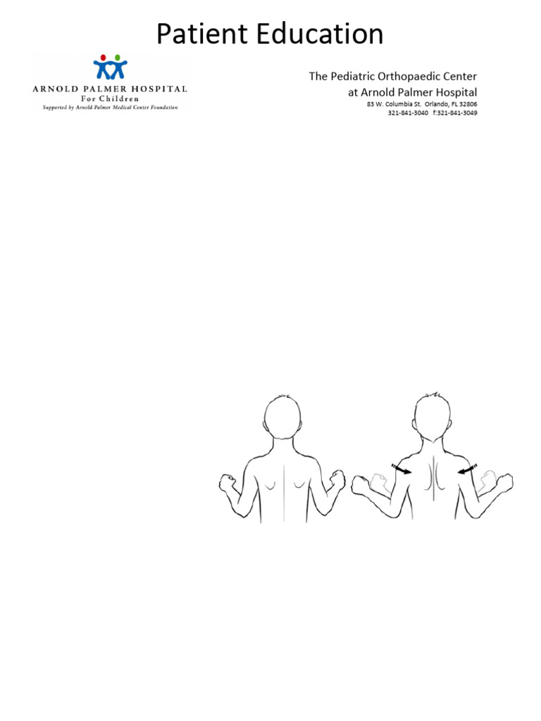 Scapular Stabilizer Strengthening Therapy | PDF | Shoulder | Anatomical ...