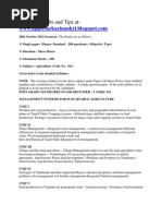 Download Syllabus and Instruction for TNPSC Agricultural Officer Extension Candidates- Exam Pattern by Aditya Soni SN102999748 doc pdf