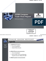 3GSM Congress Trade Show Report: EMEA Product Marketing