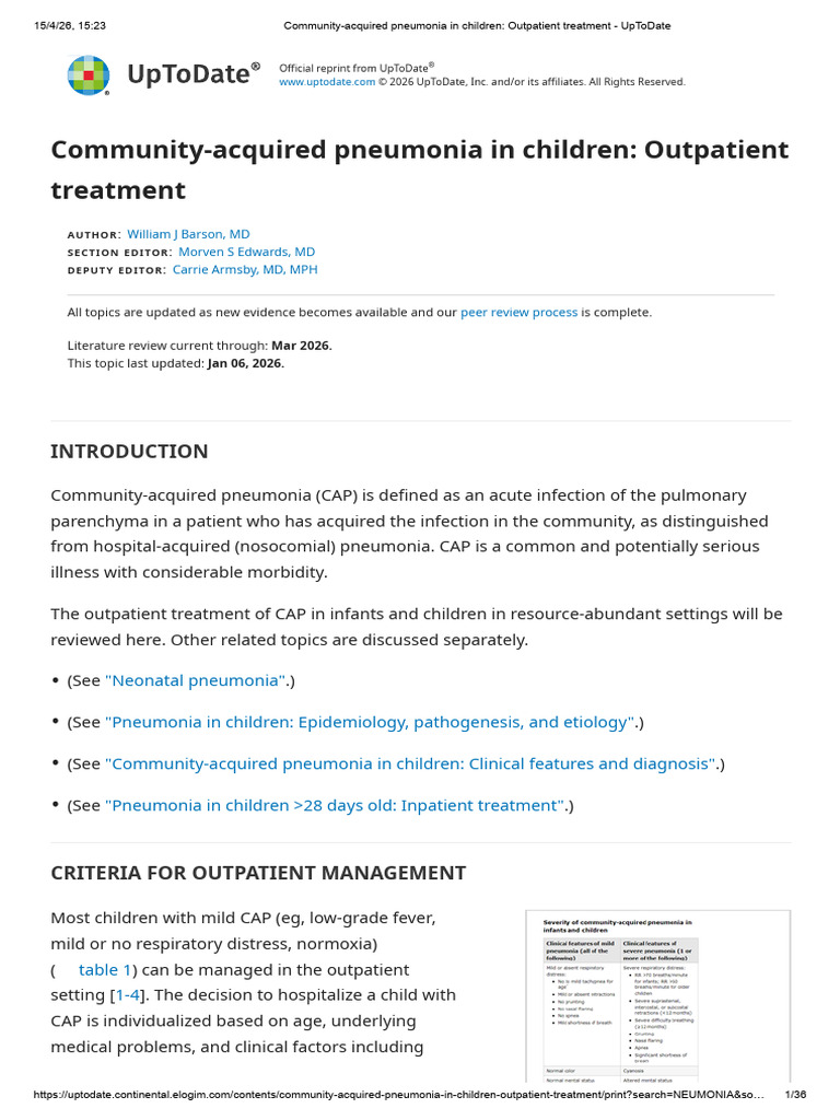 Community-Acquired Pneumonia in Children_ Outpatient Treatment ...