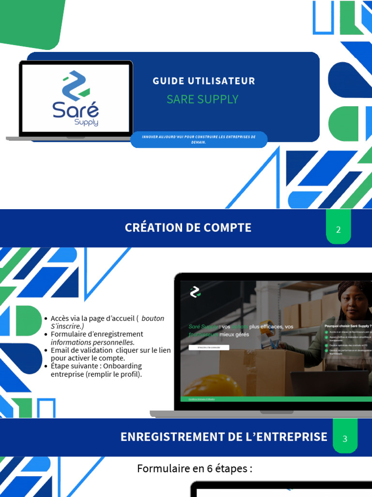 Présentation Saré-supply_2 | PDF | Business