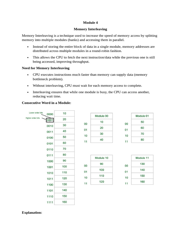 Memory Organization Unit | PDF | Computer Data Storage | Random Access ...