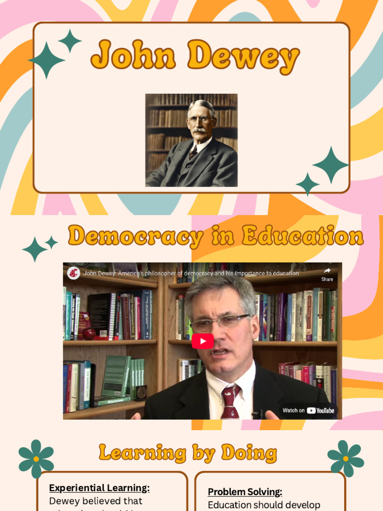 John Dewey | PDF | John Dewey | Teachers