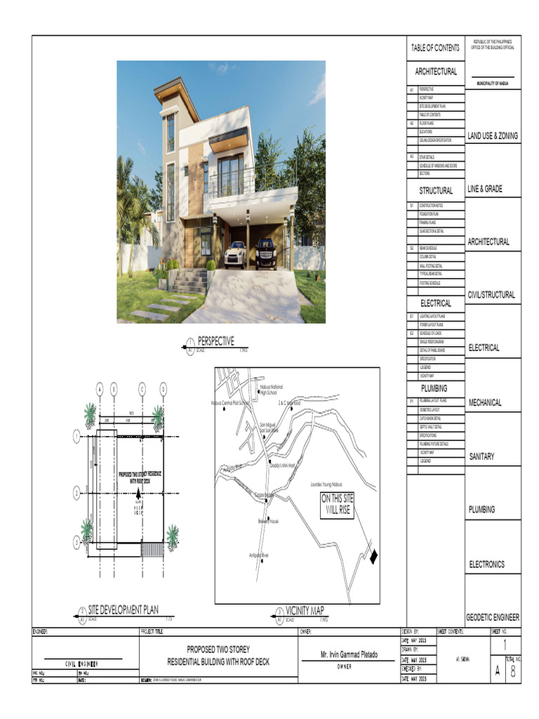 Two Storey | PDF | Structural Engineering | Building Engineering