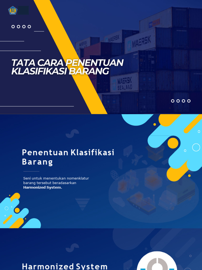 Slide 4 - Identifikasi Klasifikasi Barang | PDF
