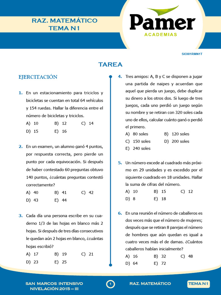 RM Sem 1 | PDF