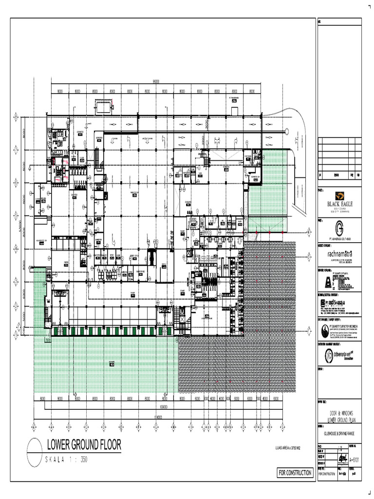 06. Layout Door Window_tahap 1 a-6101 | PDF