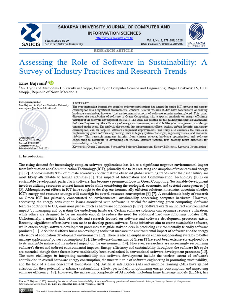 1paper | PDF | Sustainability | Efficient Energy Use