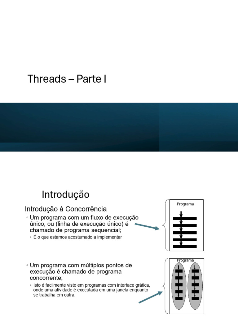 Aula 3 - Threads - Parte I_v2 | PDF | Thread (informática ...