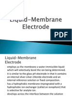 Liquid Membrane Electrode