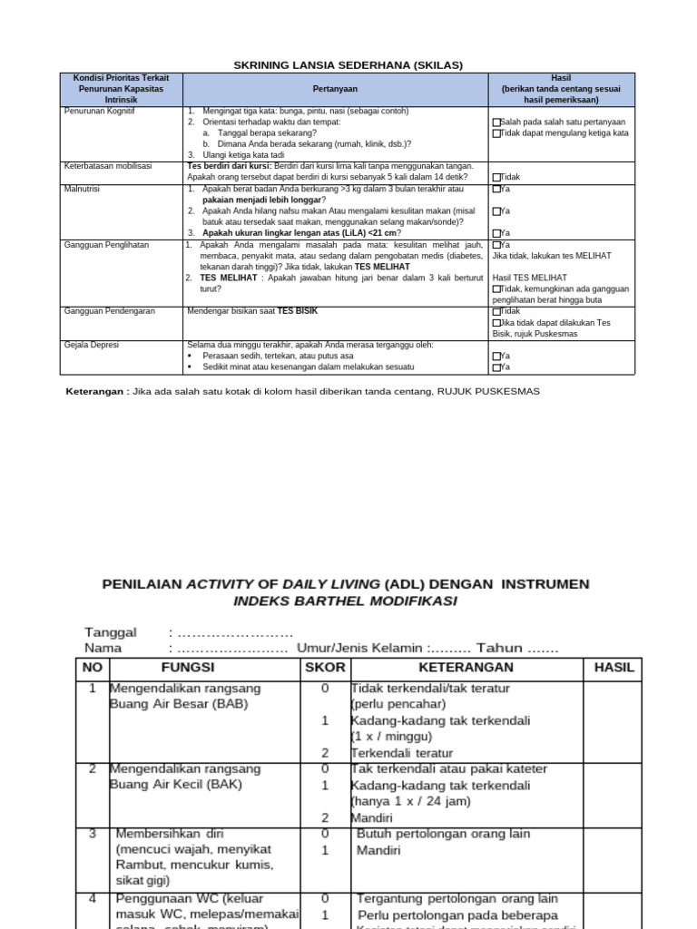 Instrumen Skilas Dan Adl Rev 230523 | PDF