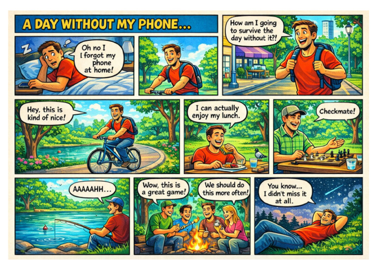 Comic Strip English | PDF