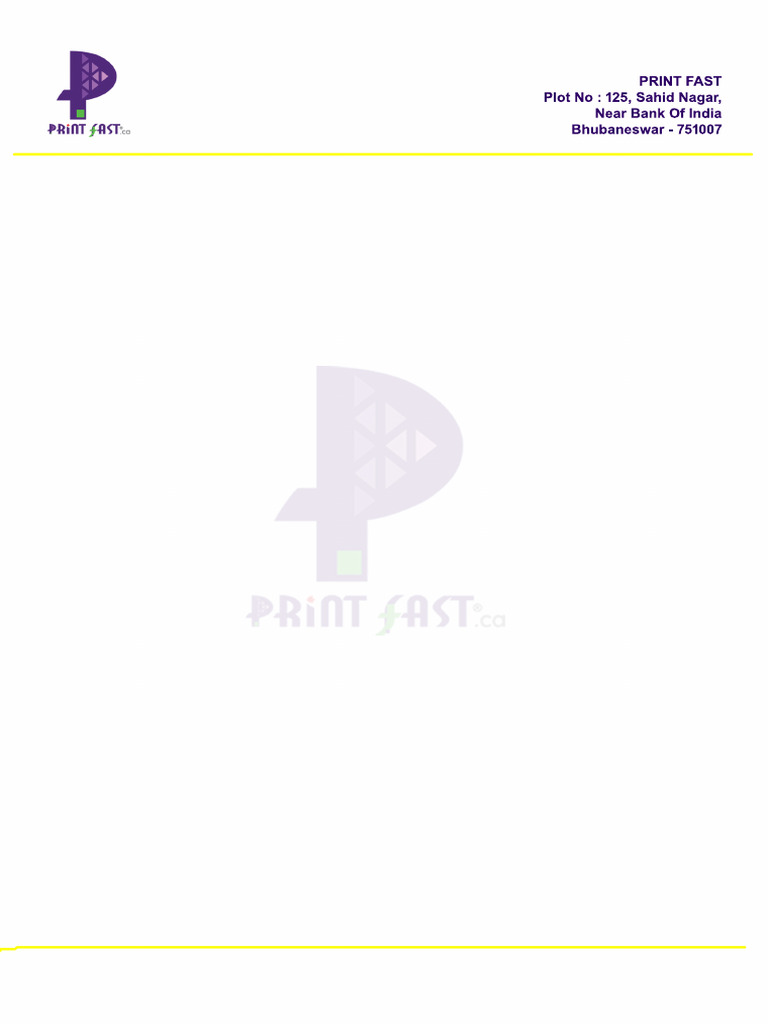 Print Fast | PDF