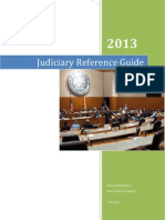 Judiciary Reference Guide: General Information State Judiciary Programs