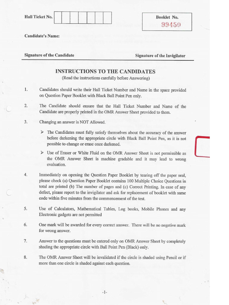 Diploma-Entrance-Previous-Question-Papers | PDF