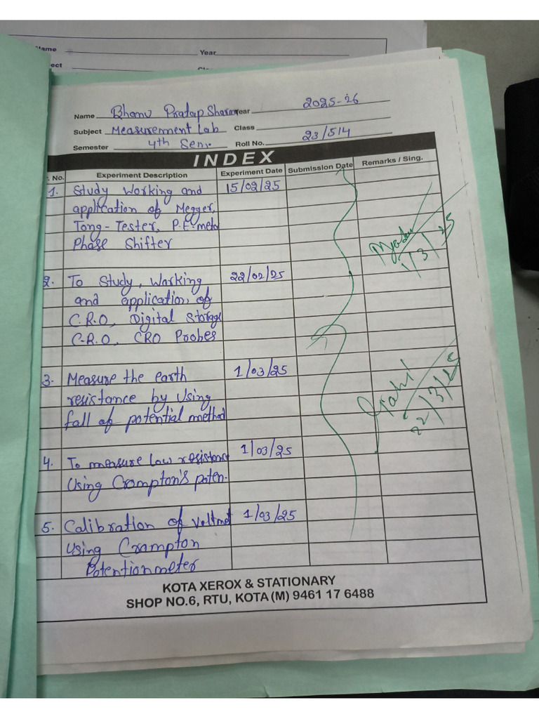 Measurements Lab File | PDF