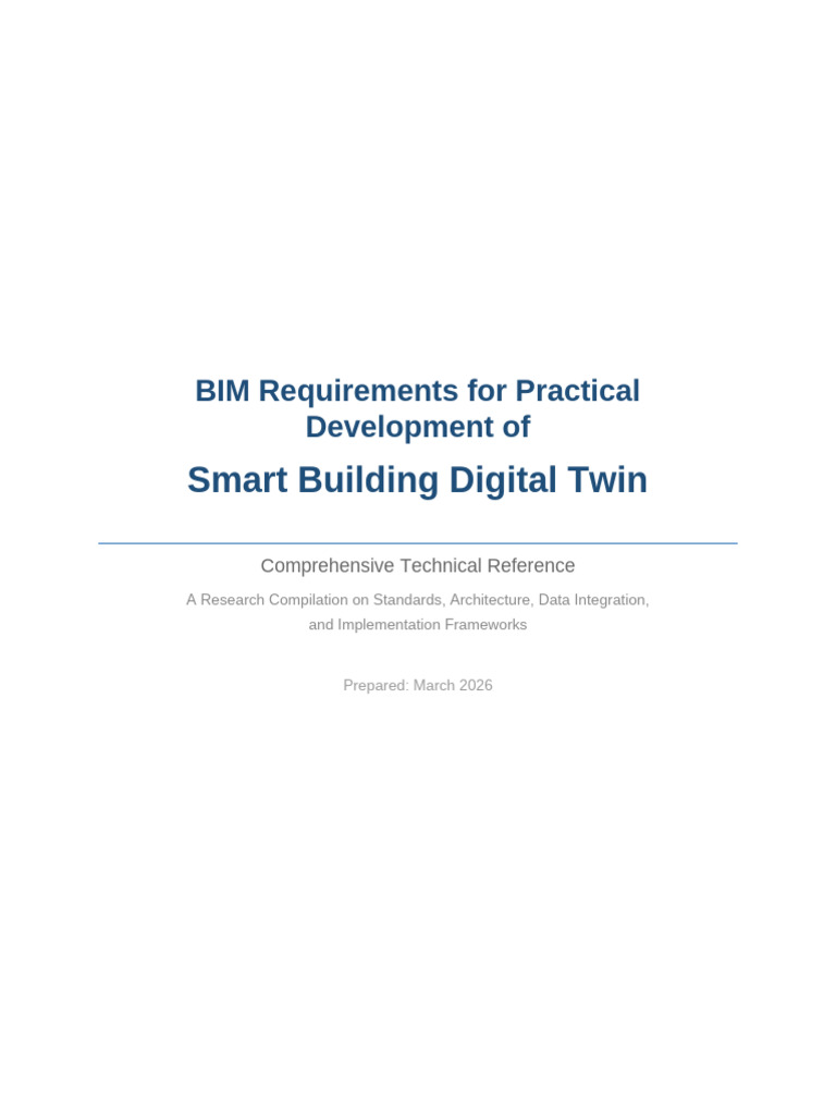 BIM_Smart Building DT Development | PDF | Building Information Modeling ...