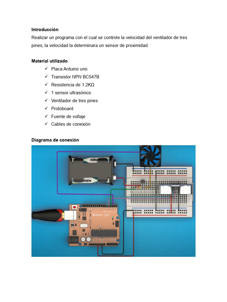 Practica 3 y 4 Con El Sistema ARDUINO en Tableta | PDF | Arduino ...