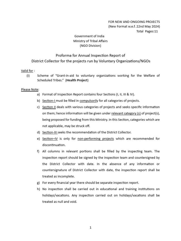 IR Template Health Project - NGO | PDF | Hospital | Non Governmental ...