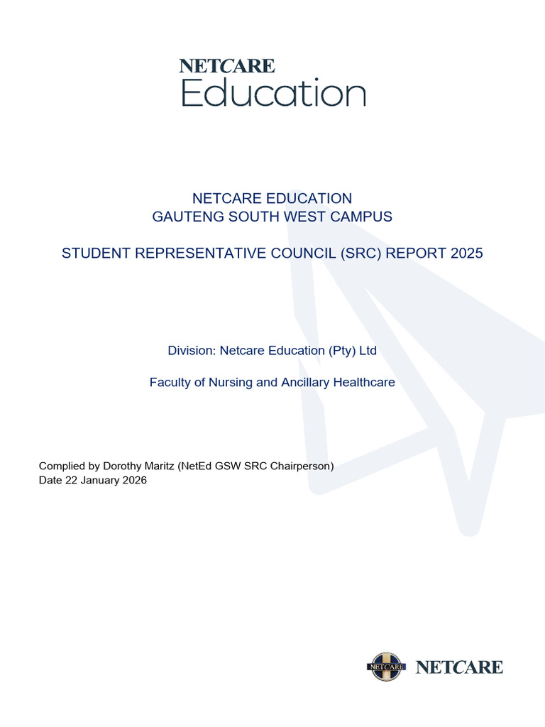 Neted Gsw Src Report 2026 | PDF