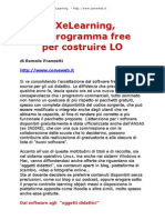 EXELearning, Per Costruire Oggetti Didattici