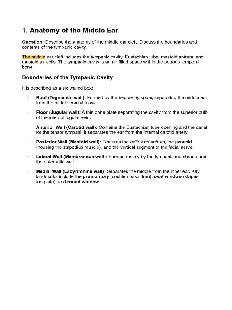 entee | PDF | Ear | Allergy