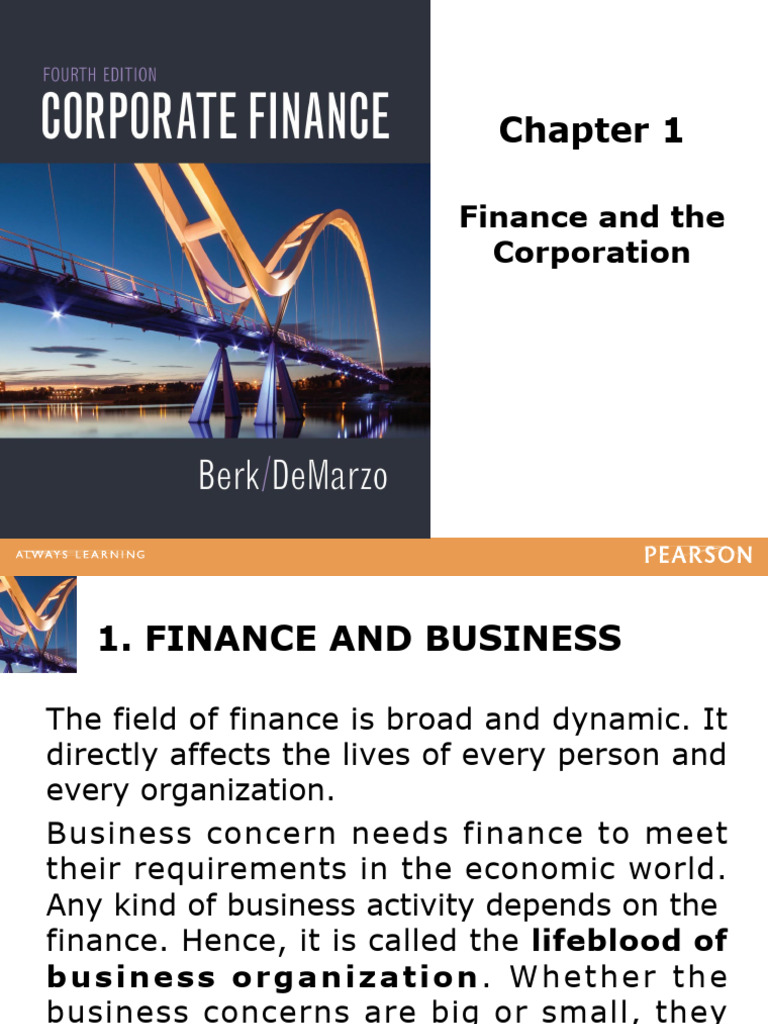 Ch1 Notes Financial Management | PDF | Stocks | Market Maker