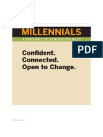 Millennials Confident Connected Open to Change