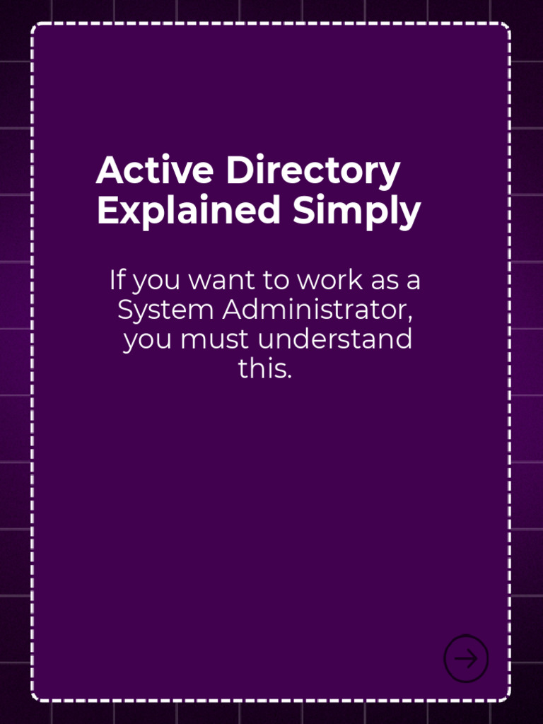 Active Directory Explained Simply | PDF