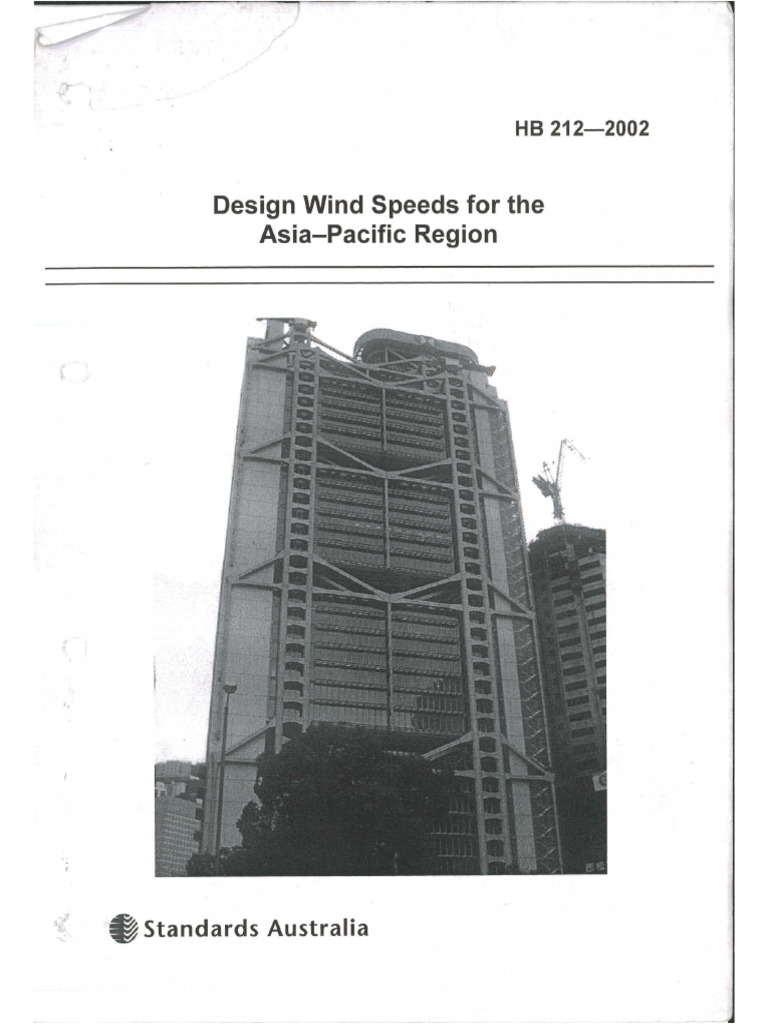 Design Wind Speeds for the Asia-Pacific Region | PDF
