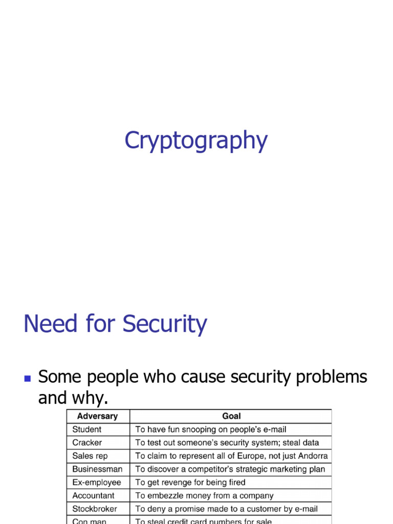 cryptography | PDF | Cryptography | Encryption
